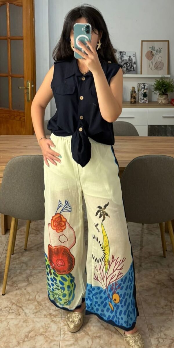 Pantalón océano